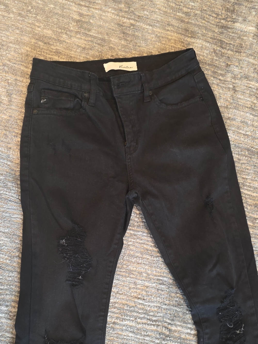 KanCan Black Skinny Distressed Women’s Jeans